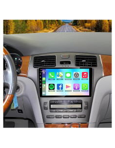 Radio de Coche B4U 9" Android 12 para Lexus ES250/ES300/ES330