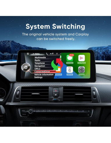 Reproductor Multimedia 12.3" AINAVI para BMW NBT F30 F31 F34 2013-2016