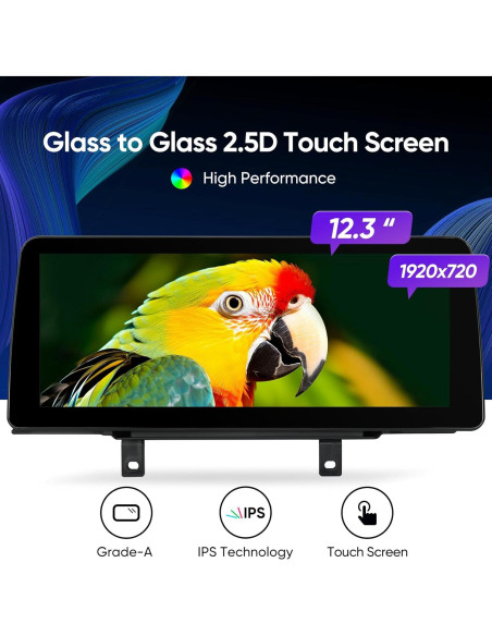 Reproductor Multimedia 12.3" AINAVI para BMW NBT F30 F31 F34 2013-2016