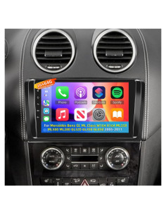 Radio de Coche Android 9" Mercedes Benz GL ML 2005-2011