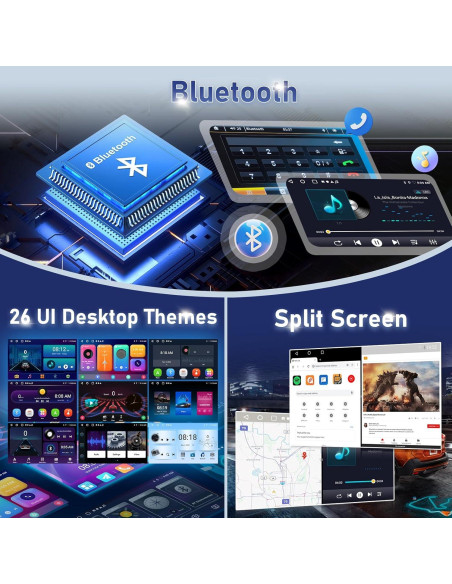 Radio de Coche Android 9" Mercedes Benz GL ML 2005-2011