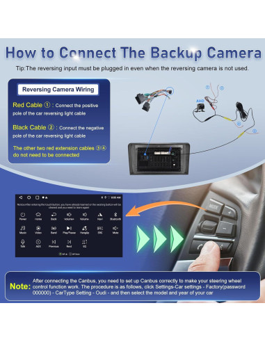 Radio de Coche Android 9" Mercedes Benz GL ML 2005-2011