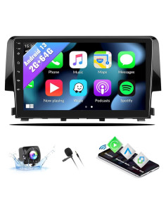 Estéreo de Coche Android 2G+64G SIXWIN para Honda Civic 2016-2020