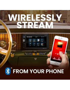 Estéreo Doble Din BOSS Audio BV755B Bluetooth 6.2" Pantalla Táctil 2