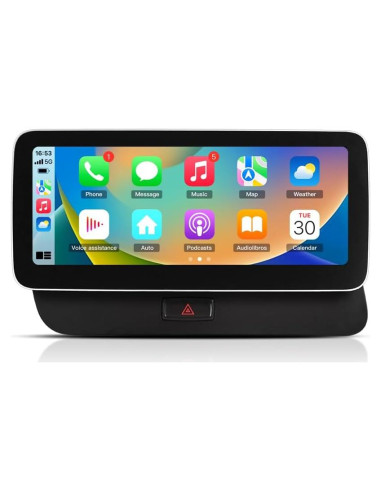 Estéreo de Automóvil ZBARK Android Auto 10.25" para Audi Q5 2010-2018