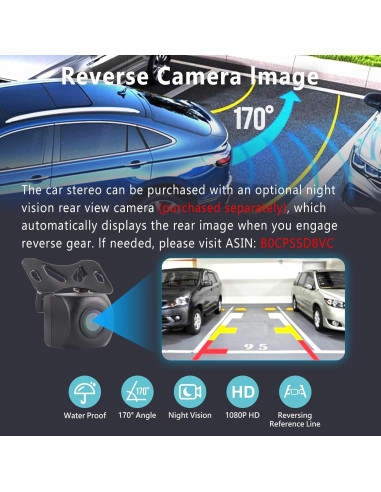Estéreo de coche YZKONG para VW Passat Golf Jetta Caddy 1.21kg