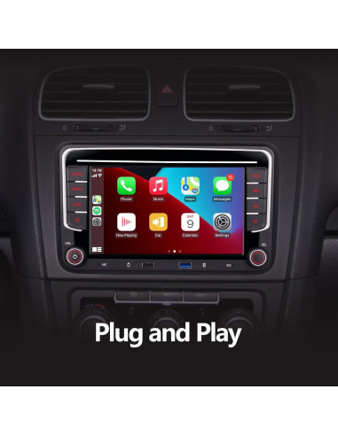 Estéreo de coche YZKONG para VW Passat Golf Jetta Caddy 1.21kg