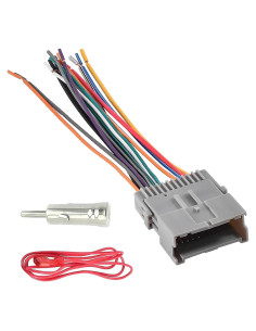 Kit de Arnés de Cableado de Radio Zikefest 3PCS Compatible Chevy