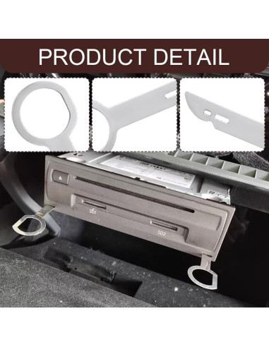 Juego de 4 Herramientas de Extracción de Radio HABNVUON