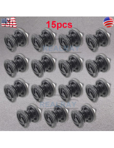 Clips de Montaje para Panel de Puerta Audi 15pcs 22.5mm 2