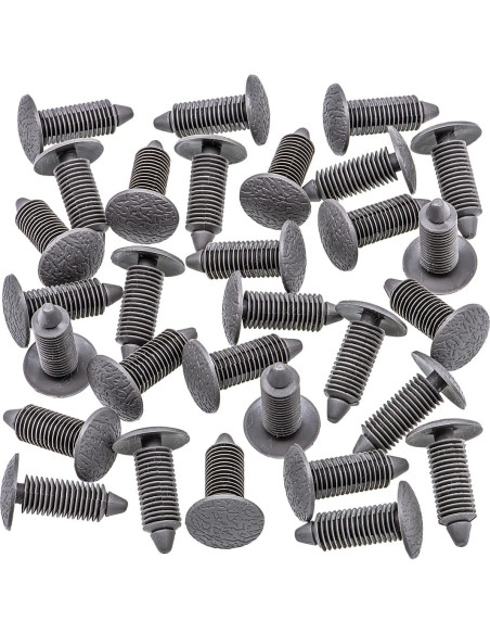 30 Clips de Retención de Paneles Ford N807154S - Rexka