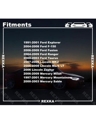 30 Clips de Retención de Paneles Ford N807154S - Rexka