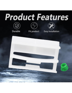 20 Clips de Moldura de Falda Lateral BMW E36 E46 E90 E91 2