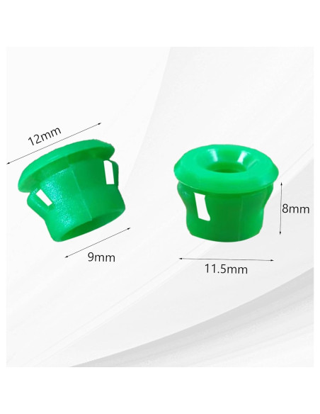 20 Clips de Moldura de Falda Lateral BMW E36 E46 E90 E91