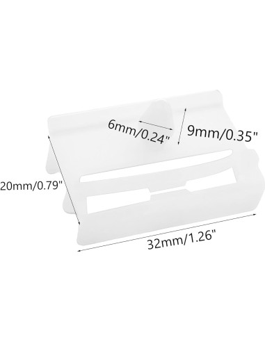 20 Clips de Moldura de Falda Lateral BMW E36 E46 E90 E91