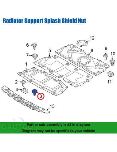 Placas Antideslizantes OAUTOO 20pcs para BMW y MINI