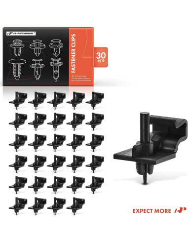 30 Clips Sujetadores de Panel A-Premium para Volkswagen