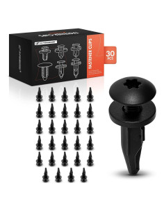 Clip Retenedor A-Premium 30 PCS 6mm para Ram, Jeep, Chevrolet