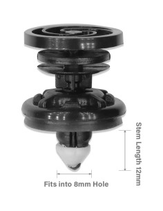 Clips de Retención de Panel Lantee 10 Pcs para Audi y VW 2