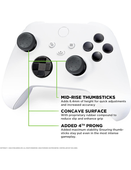 KontrolFreek CQC para Xbox One/Series X - Thumbsticks Negro