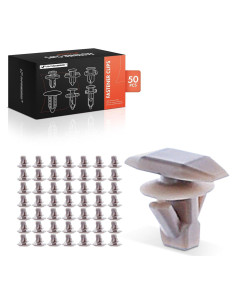 Clips de Retención de Nylon A-Premium 50 Pcs para Autos