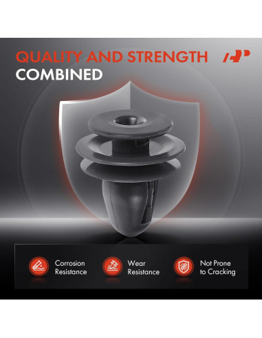 20 Clips Sujetadores A-Premium para Honda Acura 1991-1996