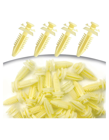 30 Sujetadores de Panel de Recorte de Puerta TOPCNOEM 15545202