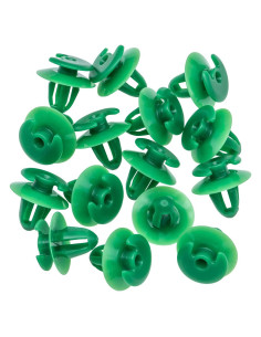 Clips de Recubrimiento de Panel de Puerta Rexka 15pcs Verde para BMW