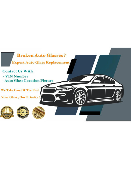 Cristal de Ventana Trasera Lado Derecho Volkswagen Jetta 2011-2018