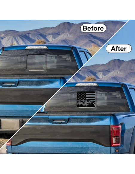 Calcomanía de Ventana Ford F150 F250 F350 2015-2025 Yukauto