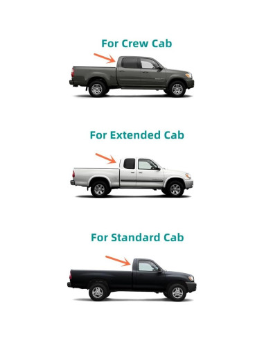 Cristal Ventana Trasera Toyota Tundra 2000-2006 - Vidrio Templado