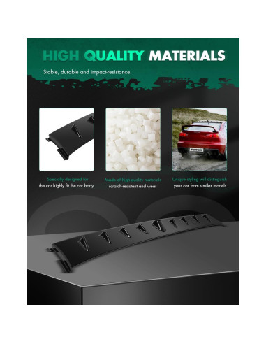 Alerón Trasero SCITOO Negro para Mitsubishi Lancer 4 Puertas