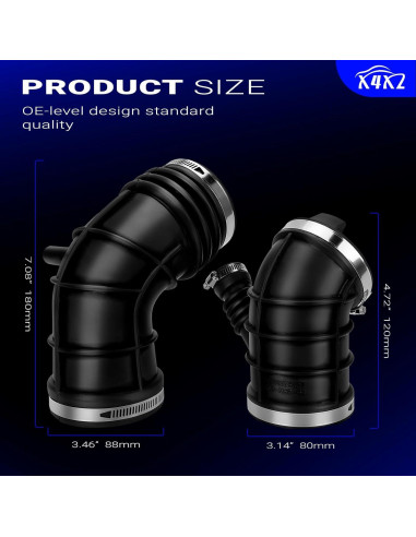 Manguera de Entrada de Aire X4XZ para BMW E46 E36 Z3 0.45kg