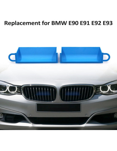 Tomas de Aire Frío BMW E90 E91 E92 E93 2PCS Azul