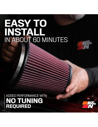 Sistema de Admisión de Aire Frío K&N 57-2585 para Ford 2013-2017