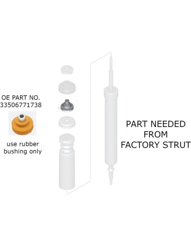 Kit de Coilovers Godspeed MAXX-Sport para BMW 1-Series 2008-2013