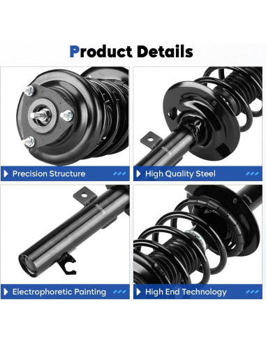 Amortiguadores Frontales TadaMark para Ford Focus 2.0L 2006-2011