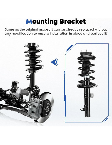 Amortiguadores Frontales TadaMark para Ford Focus 2.0L 2006-2011