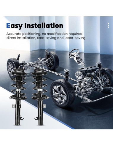 Amortiguadores Frontales TadaMark para Ford Focus 2.0L 2006-2011