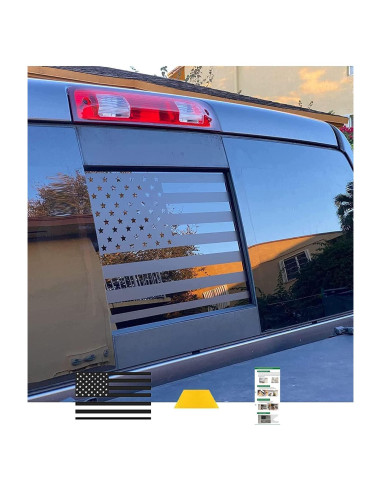 Calcomanía de Bandera Americana Xinghe para Dodge Ram 2009-2024