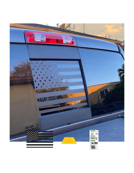 Calcomanía de Bandera Americana Xinghe para Dodge Ram 2009-2024