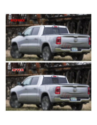 Calcomanía de Bandera Americana Xinghe para Dodge Ram 2009-2024