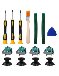 Kit de Reparación Joysticks Xbox One S/X GRABOTE 4 Piezas