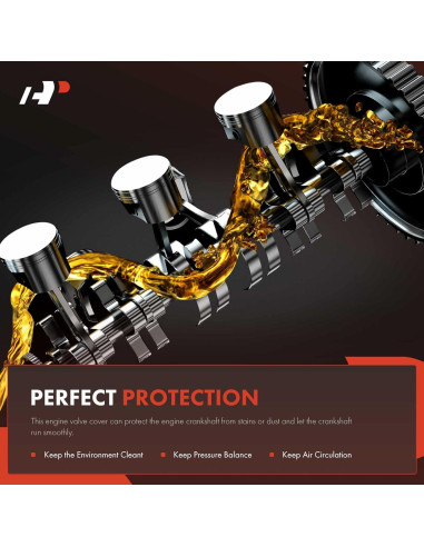 Cubierta de Válvula de Motor A-Premium para Chevy LT Gen V 6.2L