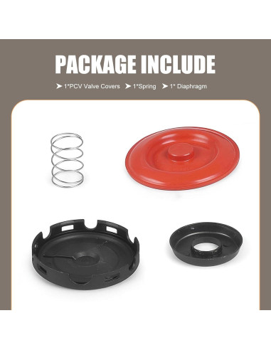 Kit de Reparación Tapa Válvula PCV DYEKNEE para Audi y VW