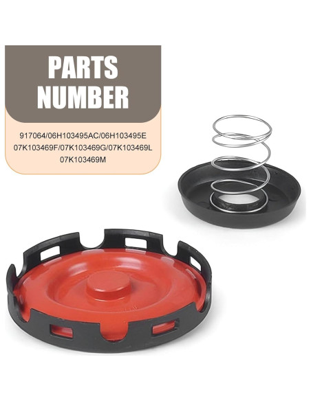 Kit de Reparación Tapa Válvula PCV DYEKNEE para Audi y VW