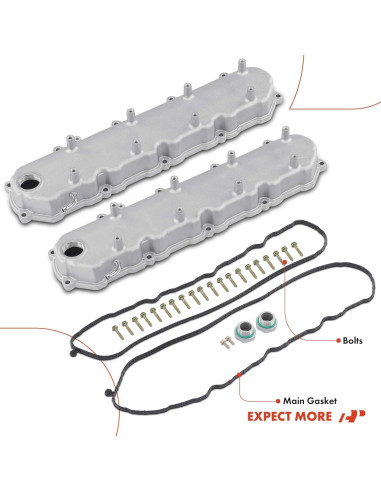 Cubierta de Válvula de Motor A-Premium para Chevy LT Gen V 6.2L
