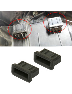 Cubierta de Motor Goma Thinyou 2PCS para BMW Series 3 5 7 X1 X3 X4 X5 X6 2