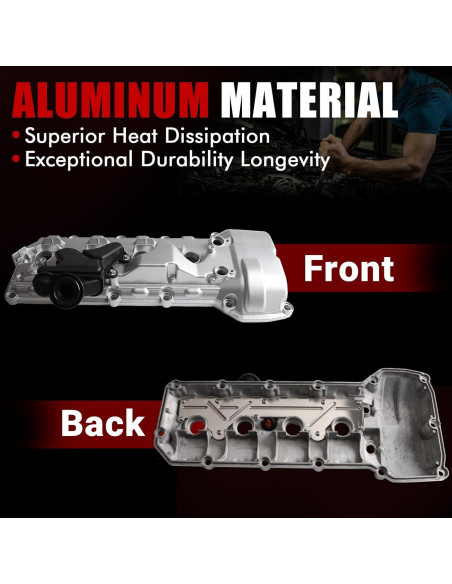 Cubierta de Válvula de Motor MITZONE Aluminio BMW M3 4.0L 2008-2013