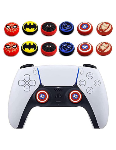 Cubiertas de Agarre para Joystick Jaeespon 12 Piezas Antideslizantes